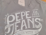 Pánské tričko Pepe Jeans London - zelenošedá 