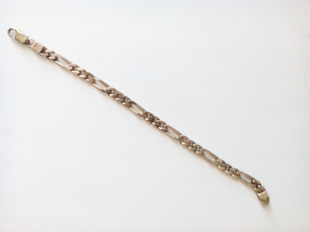 Stříbrný pánský náramek