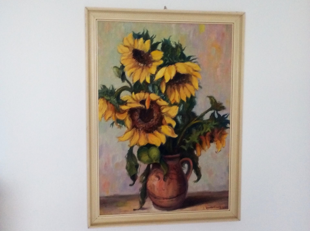 Obraz na prodej, Slunečnice, zátiší - Zlín