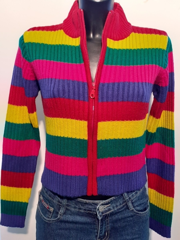 Damsky_svetr_13 Dámský svetr propínací zip, 13